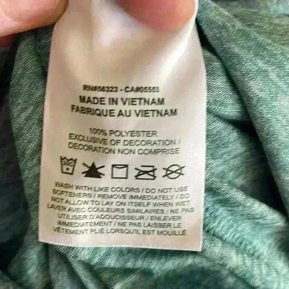 Nike Dri Fit Heathered Green, Size Large, excellent Condition, 100% Poly - Picture 3 of 8